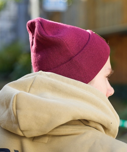 RVCA（ルーカ）の「RVCA メンズ  VA ATW BEANIE ビーニー【2023年冬モデル】/ルーカニットキャップ・ビーニー（ニットキャップ/ビーニー・メンズ・ブルー/ブラック/エンジ・FREE）」の18枚目の写真