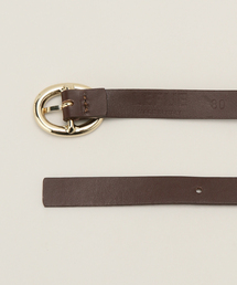 LEFIJE レザー ベルト ゴールドチェーン 80 ブラック AP STUDIO｜【LEFIJE/レフィエ】別注2wayチェーンレザーベルト