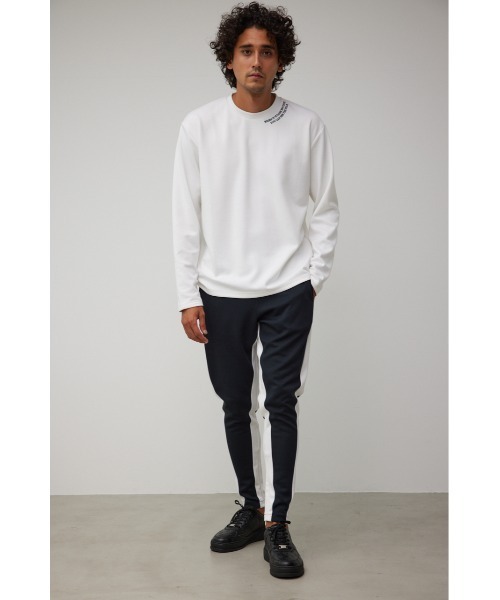 AZUL by moussy（アズールバイマウジー）の「B-HEATスウィッチングパンツ（スウェットパンツ・メンズ・グレー系その他/ブラック系その他・MEDIUM/LARGE）」の8枚目の写真