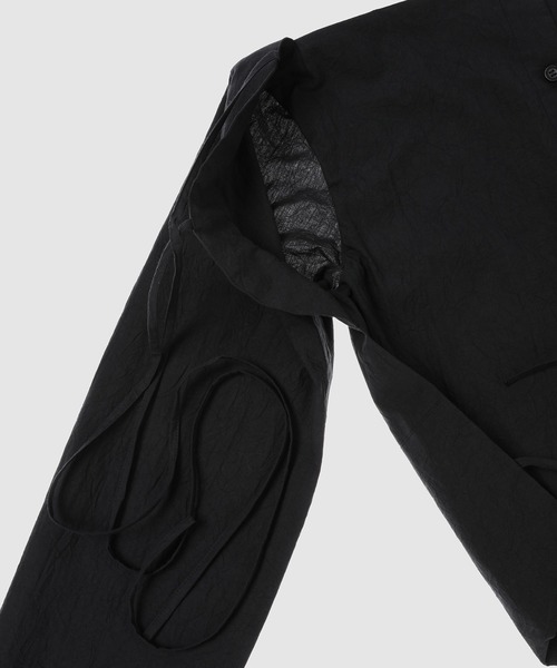 BELPER（ベルパー）の「NOT YET SHIRT（シャツ/ブラウス・レディース・ブラック/ベージュ・1/2）」の5枚目の写真