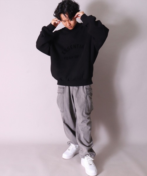 セール】(CM)【ESSENTIALS FEAR OF GOD】フロントロゴ モック