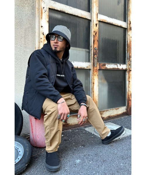 BIG MIKE(ビッグマイク)の「BIG MIKE ビックマイク/ パッカブル アクティブナイロンイージーパンツ ACTIVE NYLON WATER PANTS //// 102337900(その他パンツ・メンズ・カモフラージュ/オリーブ/ブルー系その他/ベージュ/ブラック/グレー・SMALL/X-LARGE/LARGE/MEDIUM)」の13枚目の写真