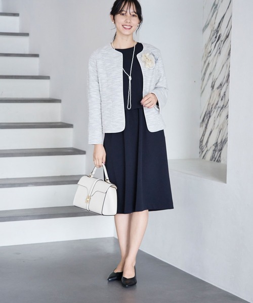 GLOBAL WORK（グローバルワーク）の「スペ軽メタル2WAYBAG/985934（ショルダーバッグ・レディース・アイボリー/ブラック/ベージュ・ONE SIZE）」の5枚目の写真