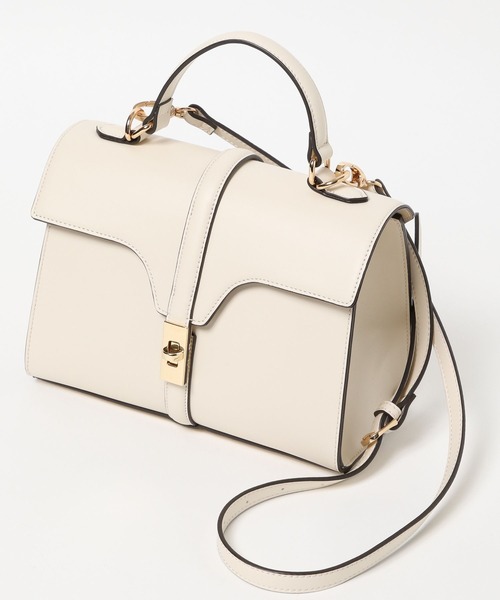 GLOBAL WORK（グローバルワーク）の「スペ軽メタル2WAYBAG/985934（ショルダーバッグ・レディース・アイボリー/ブラック/ベージュ・ONE SIZE）」の18枚目の写真