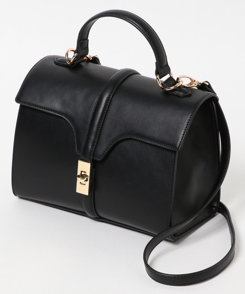 GLOBAL WORK（グローバルワーク）の「スペ軽メタル2WAYBAG/985934（ショルダーバッグ・レディース・アイボリー/ブラック/ベージュ・ONE SIZE）」の19枚目の写真