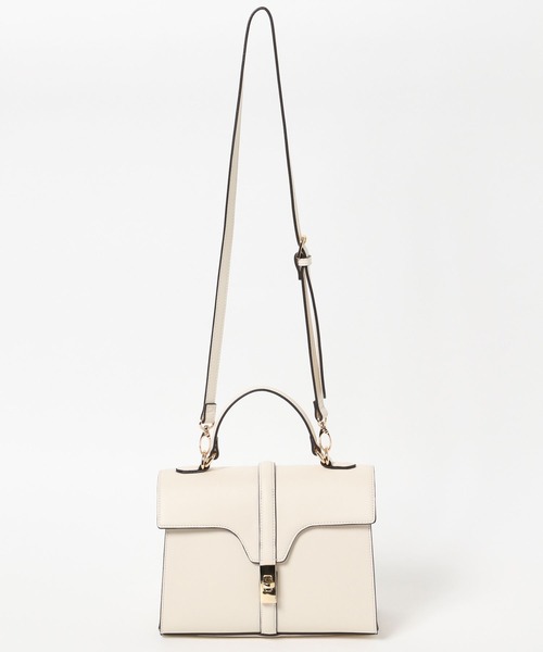 GLOBAL WORK（グローバルワーク）の「スペ軽メタル2WAYBAG/985934（ショルダーバッグ・レディース・アイボリー/ブラック/ベージュ・ONE SIZE）」の21枚目の写真