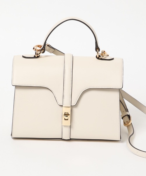 GLOBAL WORK（グローバルワーク）の「スペ軽メタル2WAYBAG/985934（ショルダーバッグ・レディース・アイボリー/ブラック/ベージュ・ONE SIZE）」の22枚目の写真