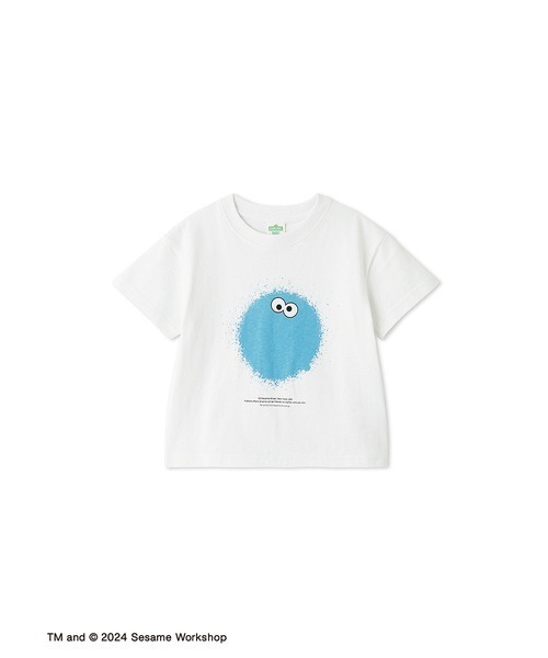 SESAME STREET(セサミストリート)の「【KIDS】 スプレーアートTシャツ(Tシャツ/カットソー・キッズ・レッド/イエロー/ブルー・MEDIUM/X-SMALL)」の6枚目の写真