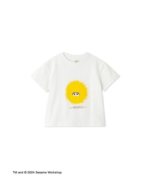 SESAME STREET(セサミストリート)の「【KIDS】 スプレーアートTシャツ(Tシャツ/カットソー・キッズ・レッド/イエロー/ブルー・MEDIUM/X-SMALL)」の8枚目の写真