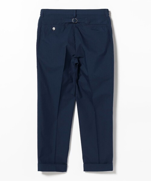 BEAMS PLUS(ビームスプラス)の「IVY Trousers Ankle Cut Seersucker(その他パンツ・メンズ・ネイビー/ブルー・X-LARGE/SMALL/LARGE/MEDIUM)」の5枚目の写真