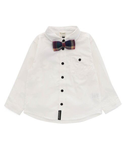 F.O.KIDS(エフオーキッズ)の「タイ付きシャツ(シャツ/ブラウス・キッズ・チェック/オフホワイト/ストライプ・110/120/130/90/100/80/140/95)」の11枚目の写真