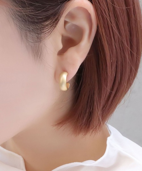 blackdia ocean（ブラックダイヤオーシャン）の「blackdia ocean チャビーシーピアス/イヤリング（ピアス（両耳用）・レディース・ピンク系その他/ゴールド系1/ゴールド系その他/シルバー系/シルバー系1/シルバー系その他/シルバー/ゴールド系/ゴールド/ピンク・FREE）」の9枚目の写真
