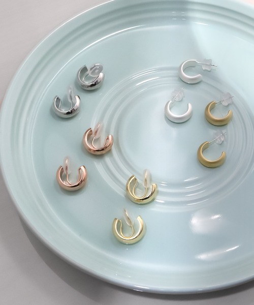 blackdia ocean（ブラックダイヤオーシャン）の「blackdia ocean チャビーシーピアス/イヤリング（ピアス（両耳用）・レディース・ピンク系その他/ゴールド系1/ゴールド系その他/シルバー系/シルバー系1/シルバー系その他/シルバー/ゴールド系/ゴールド/ピンク・FREE）」の13枚目の写真