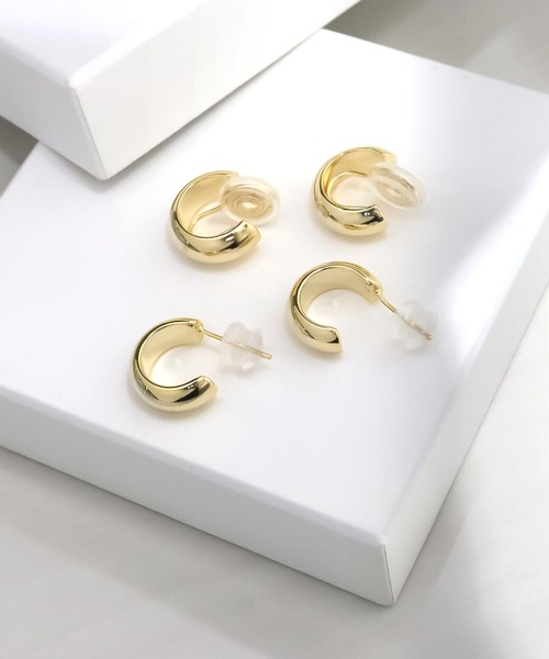 blackdia ocean（ブラックダイヤオーシャン）の「blackdia ocean チャビーシーピアス/イヤリング（ピアス（両耳用）・レディース・ピンク系その他/ゴールド系1/ゴールド系その他/シルバー系/シルバー系1/シルバー系その他/シルバー/ゴールド系/ゴールド/ピンク・FREE）」の17枚目の写真