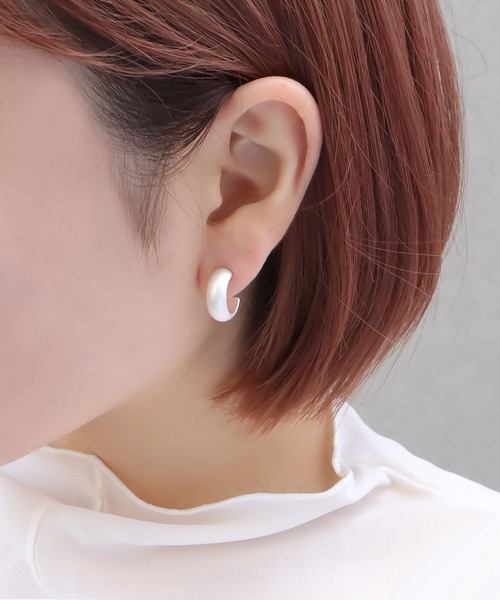 blackdia ocean（ブラックダイヤオーシャン）の「blackdia ocean チャビーシーピアス/イヤリング（ピアス（両耳用）・レディース・ピンク系その他/ゴールド系1/ゴールド系その他/シルバー系/シルバー系1/シルバー系その他/シルバー/ゴールド系/ゴールド/ピンク・FREE）」の21枚目の写真