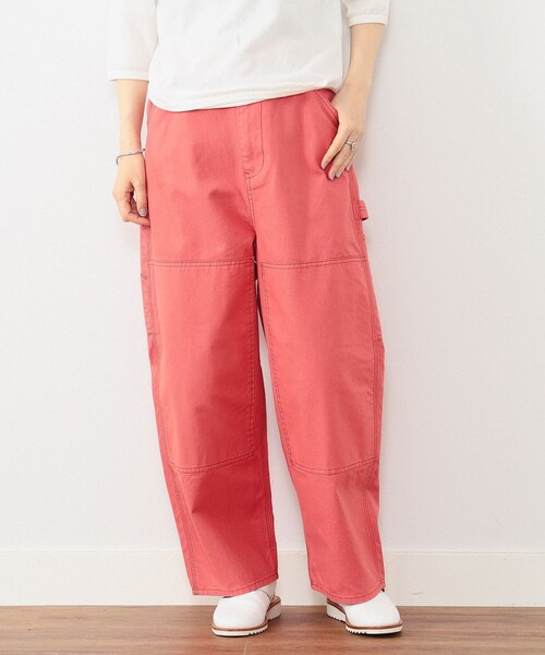 BEAMS BOYダブルニー ペインター パンツ　1 チャコールグレー BEAMS BOY（ビームスボーイ）の「BEAMS BOY / ダブルニー