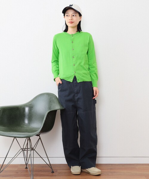 BEAMS BOYダブルニー ペインター パンツ　1 チャコールグレー BEAMS BOY（ビームスボーイ）の「BEAMS BOY / ダブルニー