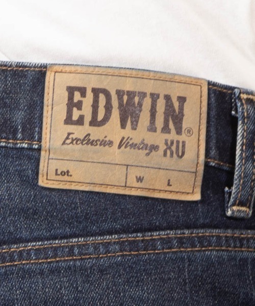 希少 EDWIN エドウィン デニム素材 バナー看板 希少 EDWIN エドウィン