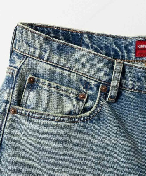 EDWIN(エドウィン)の「EDWIN XV WIDE STRAIGHT DENIM(デニムパンツ・メンズ・ネイビー/ブルー・30inch/32inch/34inch)」の8枚目の写真