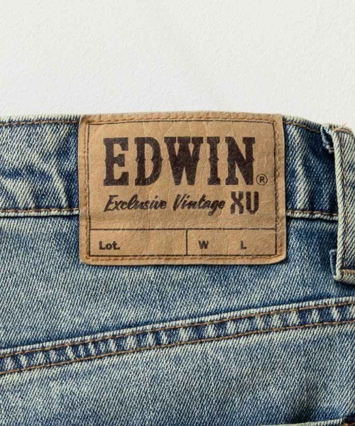 EDWIN(エドウィン)の「EDWIN XV WIDE STRAIGHT DENIM(デニムパンツ・メンズ・ネイビー/ブルー・30inch/32inch/34inch)」の10枚目の写真