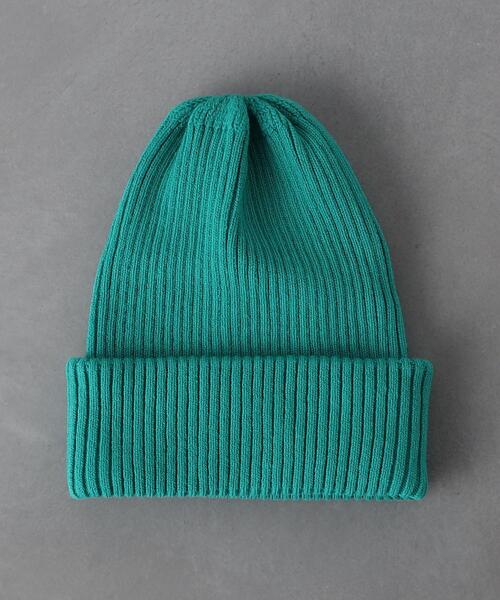 UNITED ARROWS(ユナイテッドアローズ)の「リブ ワッチ キャップ(ニットキャップ/ビーニー・メンズ・モカ/ブラック/ネイビー/ターコイズブルー/イエロー/ライトグレー・FREE)」の5枚目の写真