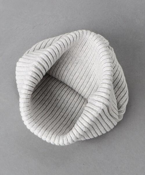 UNITED ARROWS(ユナイテッドアローズ)の「リブ ワッチ キャップ(ニットキャップ/ビーニー・メンズ・モカ/ブラック/ネイビー/ターコイズブルー/イエロー/ライトグレー・FREE)」の8枚目の写真