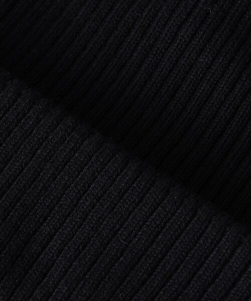 UNITED ARROWS(ユナイテッドアローズ)の「リブ ワッチ キャップ(ニットキャップ/ビーニー・メンズ・モカ/ブラック/ネイビー/ターコイズブルー/イエロー/ライトグレー・FREE)」の11枚目の写真