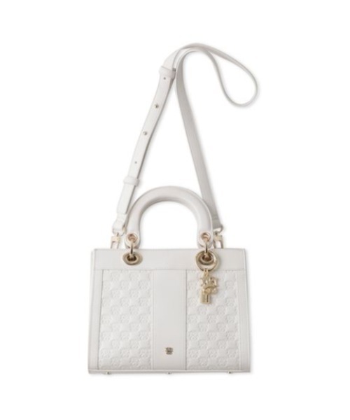 SNIDEL（スナイデル）の「パフハンドルバッグ（ハンドバッグ・レディース・ホワイト/ブラック/シルバー/ピンク・FREE）」の13枚目の写真