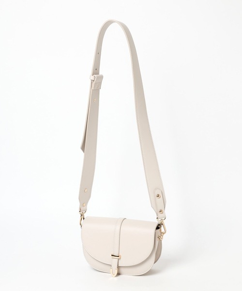 Andemiu（アンデミュウ）の「ラウンドボディーバッグ105351（ショルダーバッグ・レディース・ブラック/ブルー/グレイッシュベージュ・FREE）」の13枚目の写真