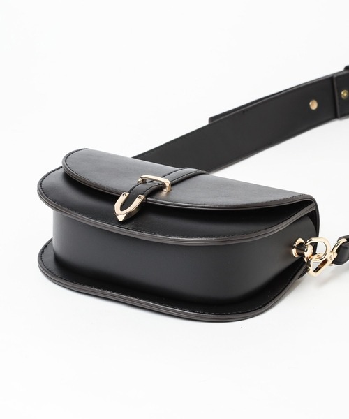 Andemiu（アンデミュウ）の「ラウンドボディーバッグ105351（ショルダーバッグ・レディース・ブラック/ブルー/グレイッシュベージュ・FREE）」の21枚目の写真