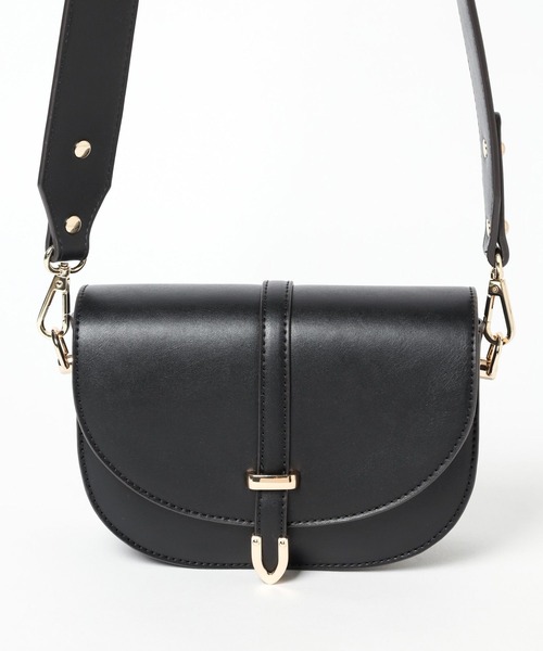 Andemiu（アンデミュウ）の「ラウンドボディーバッグ105351（ショルダーバッグ・レディース・ブラック/ブルー/グレイッシュベージュ・FREE）」の15枚目の写真