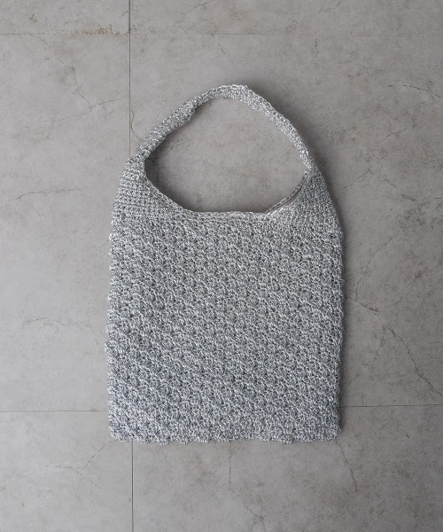 CURI BISCUI(キュリ ビスキュイ)の「メタリックヤーン編み ワンハンドルバッグ(ハンドバッグ・レディース・ブラック/シルバー/ゴールド・FREE)」の8枚目の写真