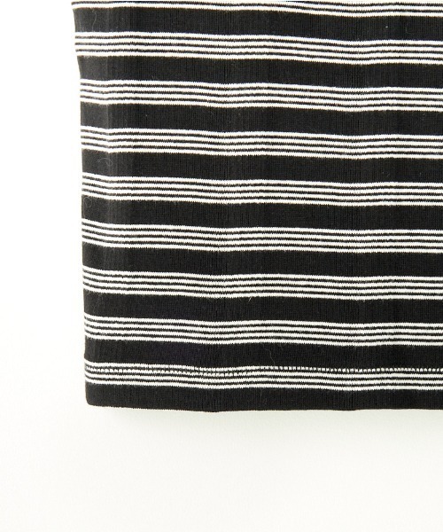 MILLER（ミラー）の「【CanCam 8月号掲載】[MILLER/ミラー] 別注 配色パネルリブ アメリカンスリーブタンクトップ(カップ付き)（タンクトップ・レディース・ブラック系/イエロー/オレンジ/アイボリー/ブラック/ブルー・F）」の12枚目の写真