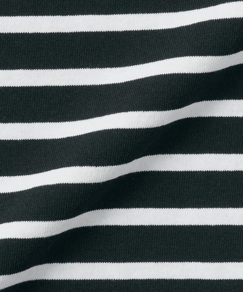 無印良品（ムジルシリョウヒン）の「紳士　洗いざらし太番手ボートネック九分袖Ｔシャツ（Tシャツ/カットソー・メンズ・ベージュ系その他3/ブラック系2/ネイビー系1/ブルー系その他6・S/XL/L/M）」の22枚目の写真