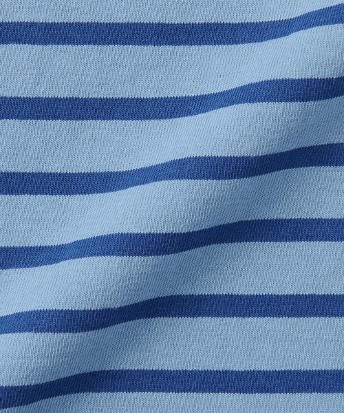 無印良品（ムジルシリョウヒン）の「紳士　洗いざらし太番手ボートネック九分袖Ｔシャツ（Tシャツ/カットソー・メンズ・ベージュ系その他3/ブラック系2/ネイビー系1/ブルー系その他6・S/XL/L/M）」の8枚目の写真