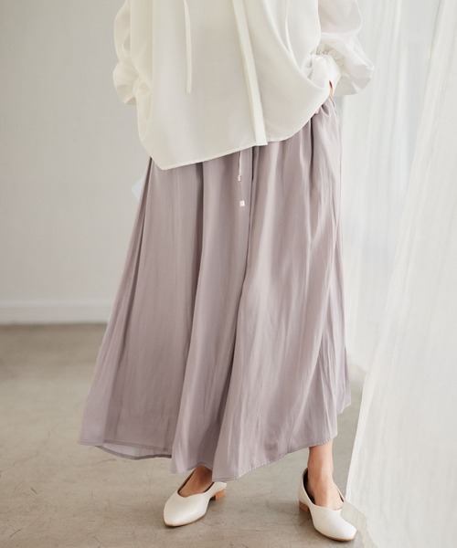 Elura（エルーラ）の「ラク艶イージーパンツ（その他パンツ・レディース・チャコールグレー/グレイッシュベージュ/ネイビー/イエロー/ブルー系その他3/ブラック系その他・MEDIUM/LARGE）」の13枚目の写真