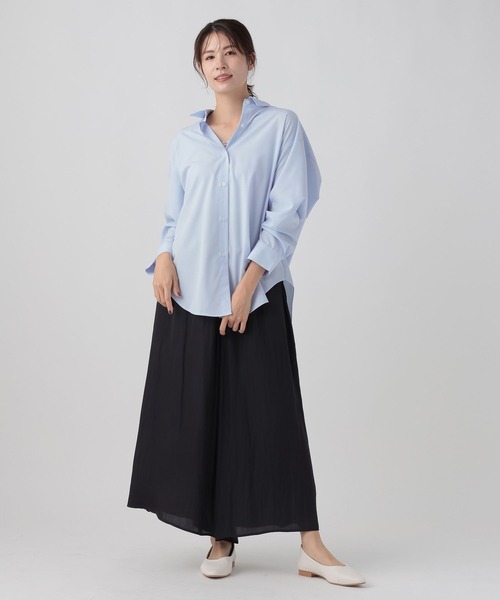 Elura（エルーラ）の「ラク艶イージーパンツ（その他パンツ・レディース・チャコールグレー/グレイッシュベージュ/ネイビー/イエロー/ブルー系その他3/ブラック系その他・MEDIUM/LARGE）」の15枚目の写真