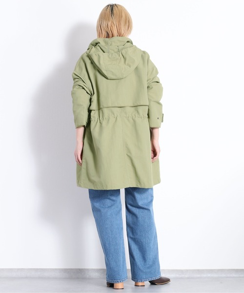 cepo（セポ）の「グログランマウンテンパーカー＜セットアップ可能＞（マウンテンパーカー・レディース・オフホワイト/オリーブ/ベージュ・M）」の7枚目の写真