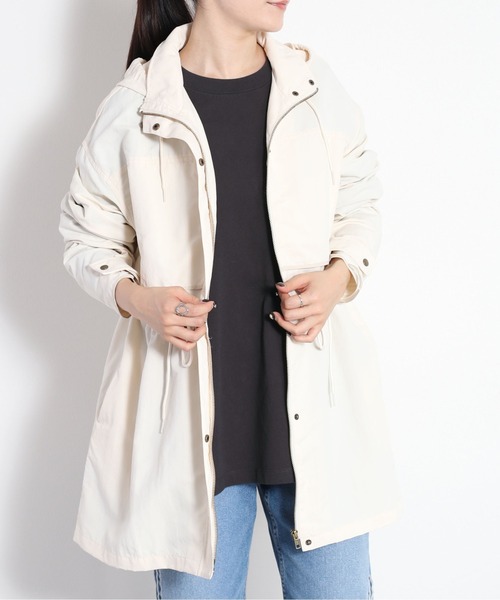 cepo（セポ）の「グログランマウンテンパーカー＜セットアップ可能＞（マウンテンパーカー・レディース・オフホワイト/オリーブ/ベージュ・M）」の11枚目の写真