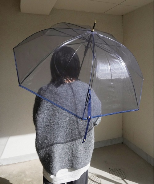 Port（ポート）の「【 Port / ポート 】 バンブー カラー ビニール 雨傘 / ジャンプ式 （ 58cm ）（長傘・レディース・ネイビー/ブラック/ブラウン・FREE）」の22枚目の写真