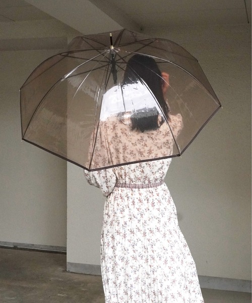 Port（ポート）の「【 Port / ポート 】 バンブー カラー ビニール 雨傘 / ジャンプ式 （ 58cm ）（長傘・レディース・ネイビー/ブラック/ブラウン・FREE）」の20枚目の写真