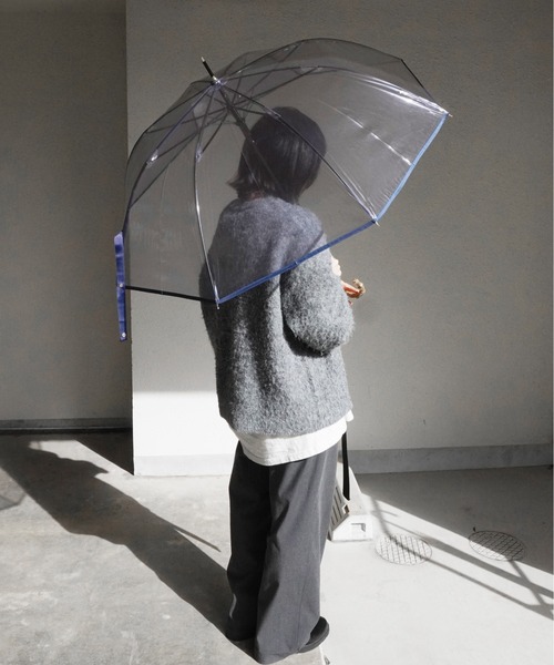 Port（ポート）の「【 Port / ポート 】 バンブー カラー ビニール 雨傘 / ジャンプ式 （ 58cm ）（長傘・レディース・ネイビー/ブラック/ブラウン・FREE）」の21枚目の写真