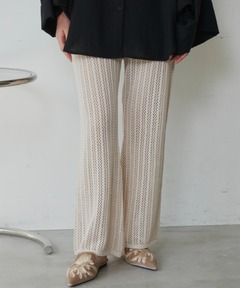 セール】BATTEN LACE LIKE KNIT PANTS（その他パンツ）｜Ameri