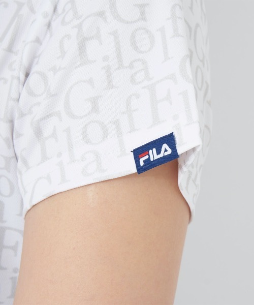 FILA GOLF(フィラゴルフ )の「【FILA GOLF/フィラゴルフ】レディース半袖シャツ ゴルフ(シャツ/ブラウス・レディース・グレー/ホワイト/ブラック・MEDIUM/LARGE/X-LARGE)」の13枚目の写真