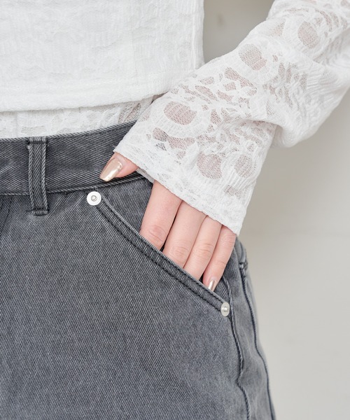 Chico（チコ）の「【2サイズ展開/6色展開】カットオフデザイン