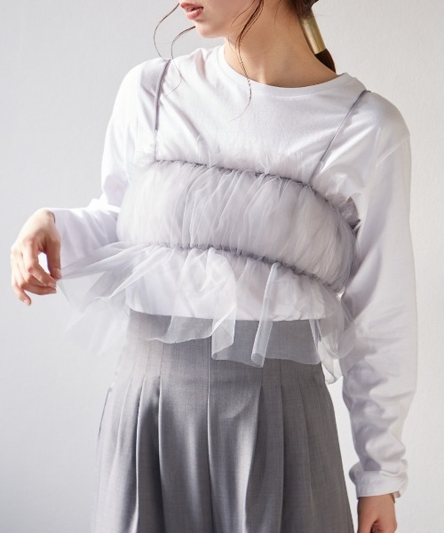 model：164cm / size：F