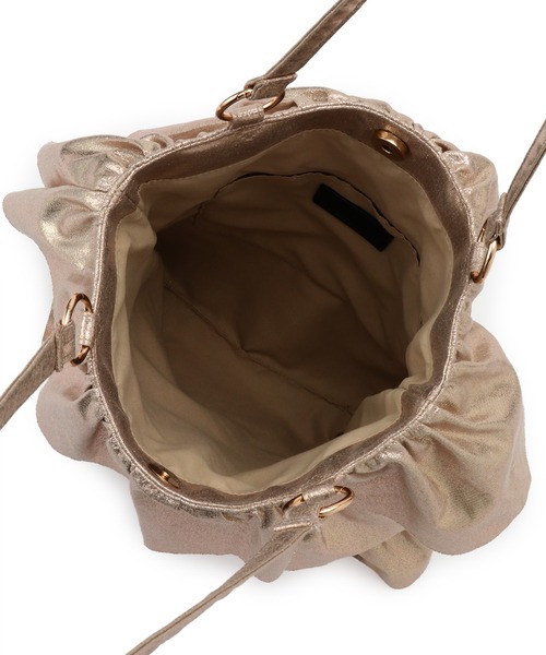 VIS（ビス）の「チェーンフリルトート（トートバッグ・レディース・ゴールド/シルバー・FREE）」の8枚目の写真