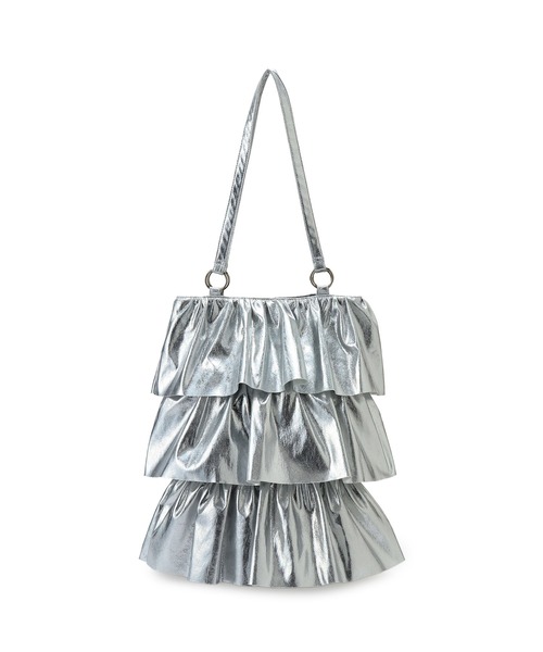 VIS（ビス）の「チェーンフリルトート（トートバッグ・レディース・ゴールド/シルバー・FREE）」の16枚目の写真