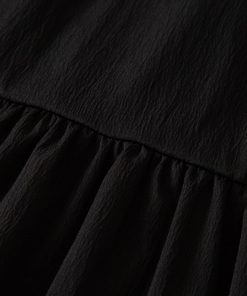 ADAM ET ROPE'(アダムエロペ)の「【WEB限定】オーバーオールジャンパースカート(ジャンパースカート・レディース・ブラック系その他2/ブラック/ベージュ・FREE)」の13枚目の写真