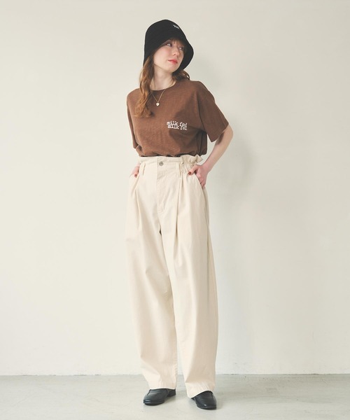 LOGO SLAB S/S TEE（Tシャツ/カットソー）｜MILKFED.（ミルクフェド）